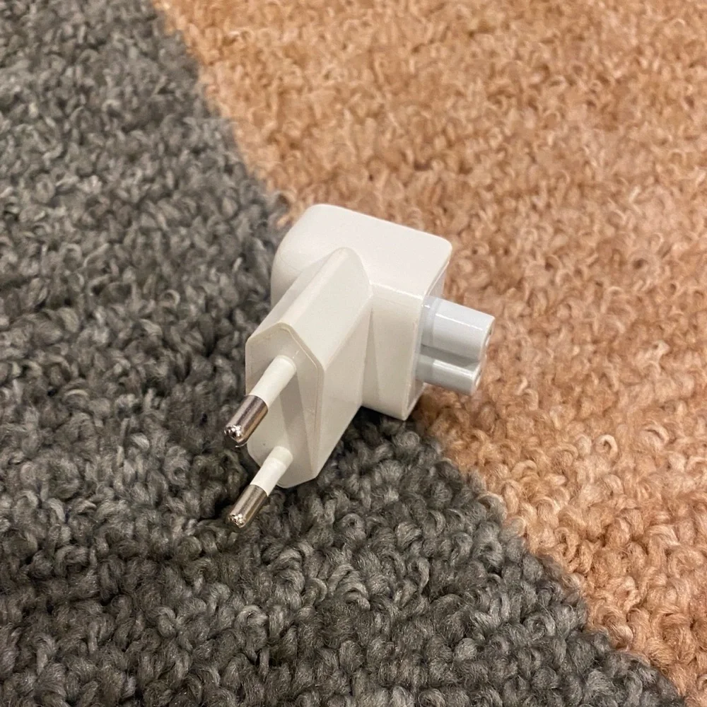 EUROPE PIN PLUG FOR APPLE MACBOOK CHARGERS